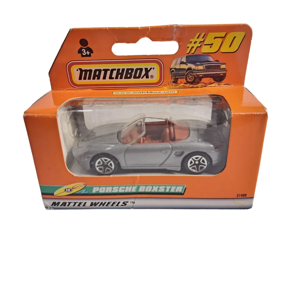 Matchbox‎ Porsche Grey Boxster Mattel Wheels
